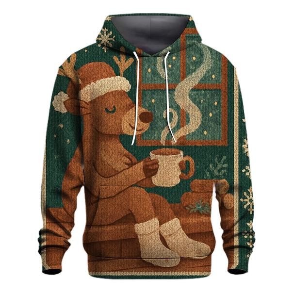 Reindeer Sauna Lodge Serenity zip-up hoodies