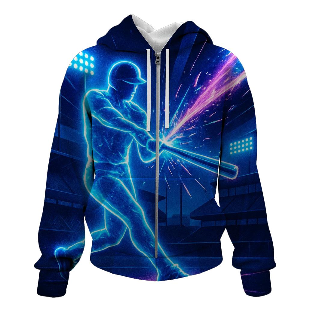Neon Dugout Night Charge hoodie styles