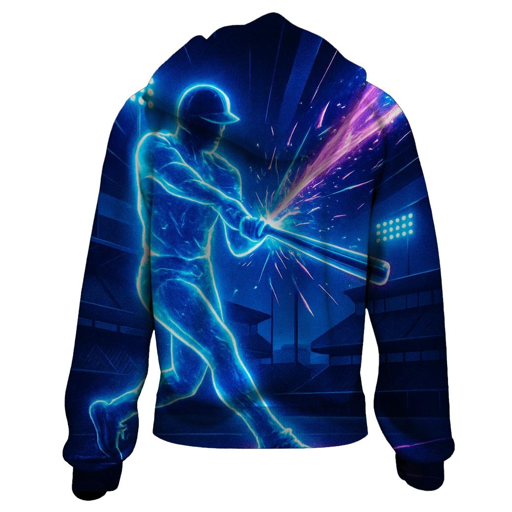 Neon Dugout Night Charge hoodie styles