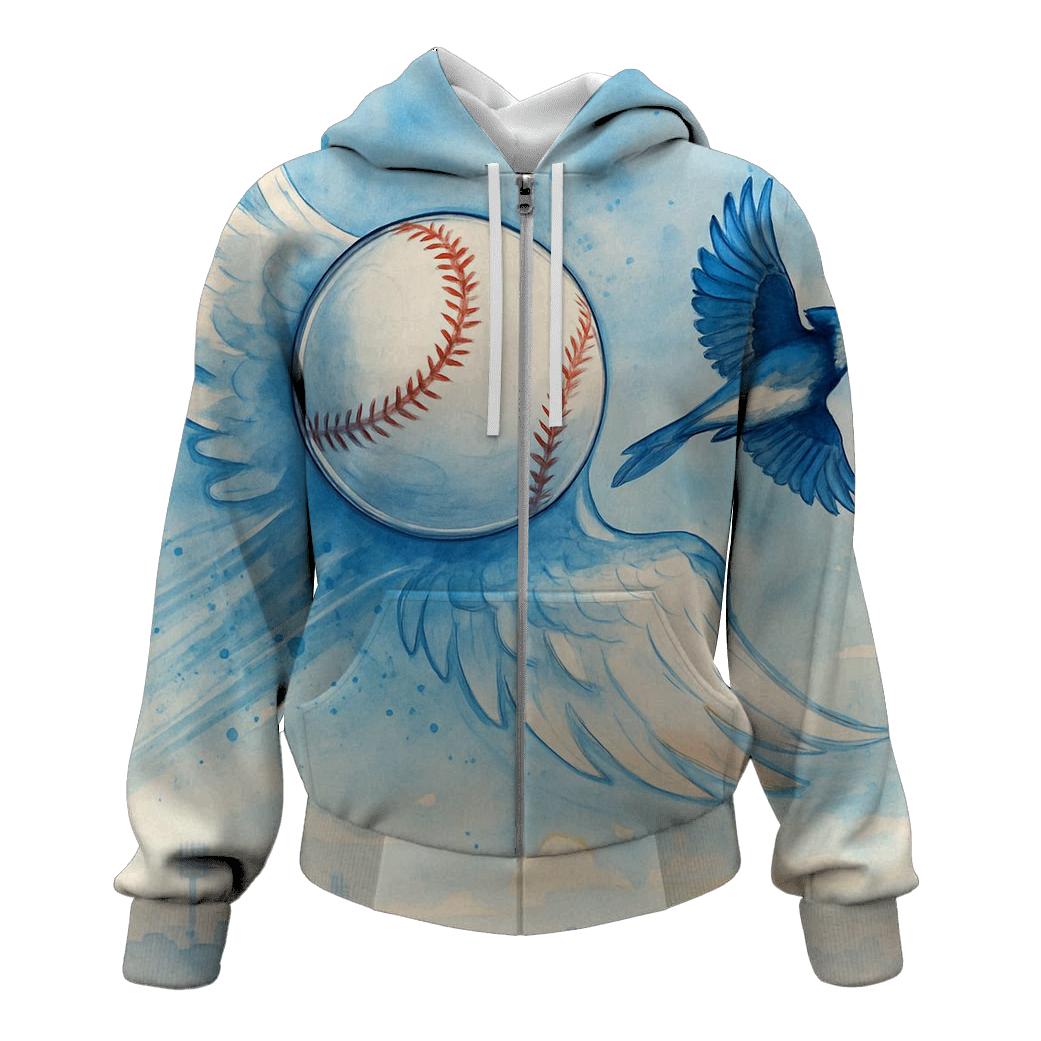 Skywing Baseball Drift, Blue Jays Style hoodie trends