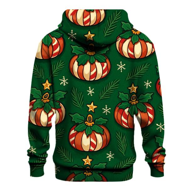 Emerald Noel Pumpkin Ornament Tessellation heavyweight hoodies