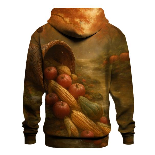 Enchanted Cornucopia River Of Abundance designer hoodies