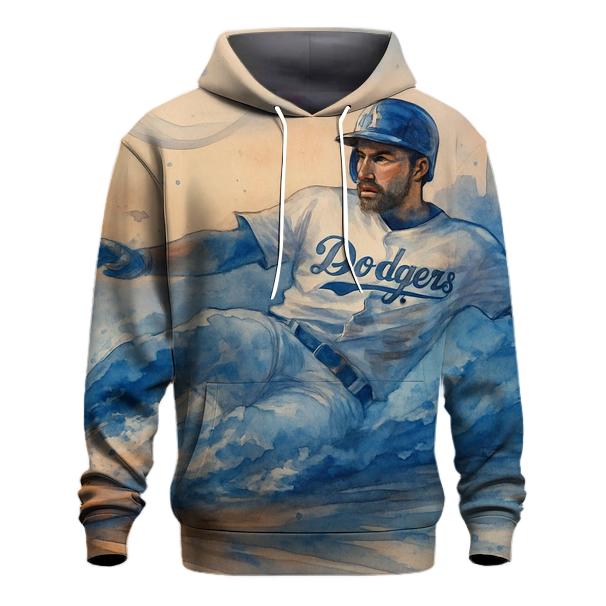 Watercolor Rally Through The Blue Haze heavyweight hoodies
