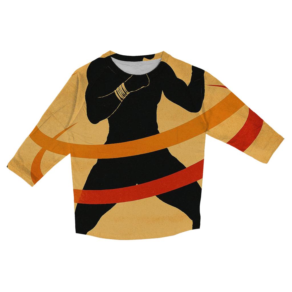 Desert Muay Thai Orbit casual three quarter sleeve shirts