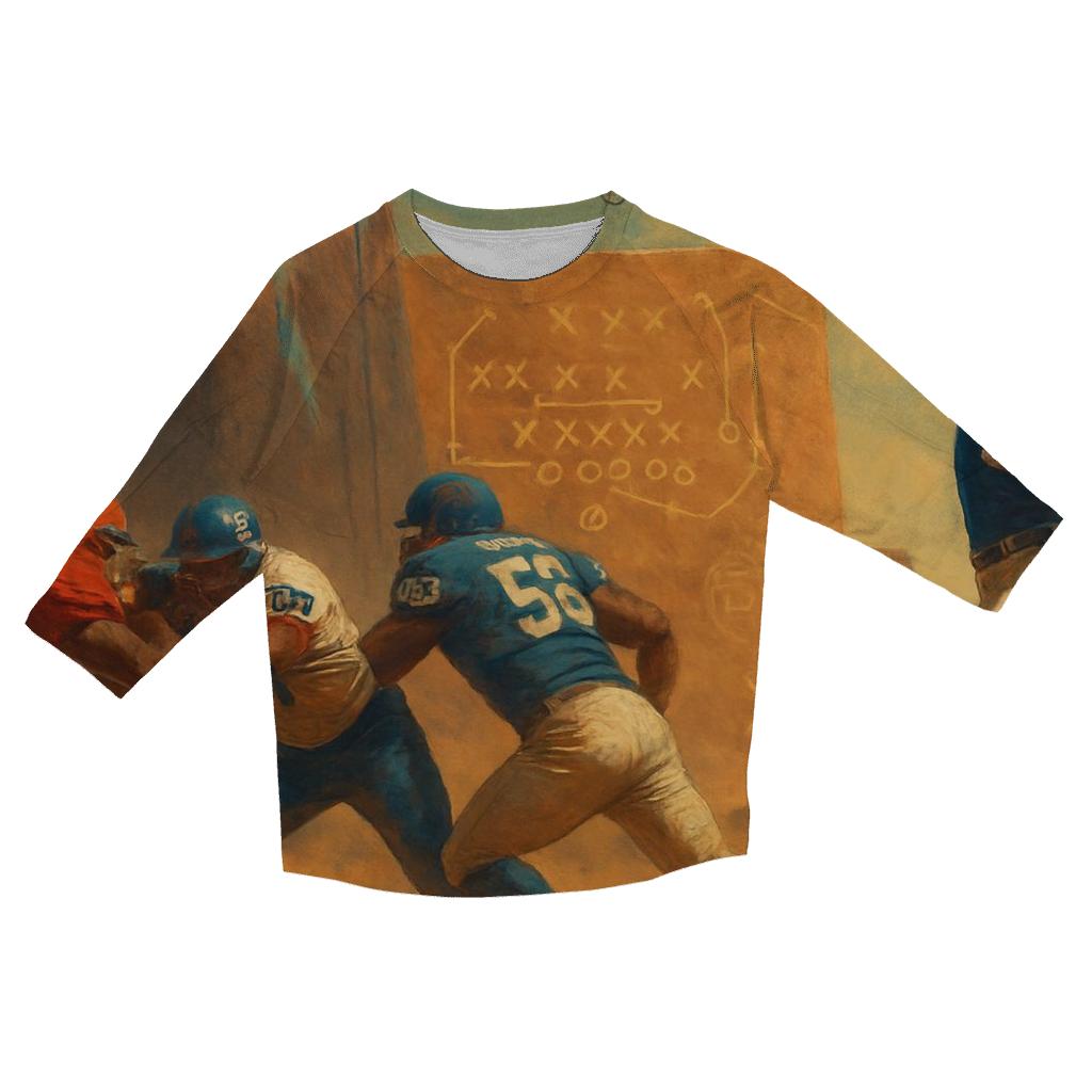 Desert Monolith Showdown Braves Versus Cubs stylish quarter sleeve tops