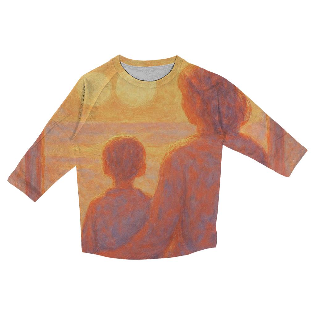 The Second Sunrise Her Faith That Teaches You To Begin Again personalized 3/4 sleeve tees