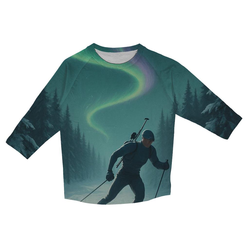 Aurora Biathlon Pursuit custom 3/4 sleeve shirts