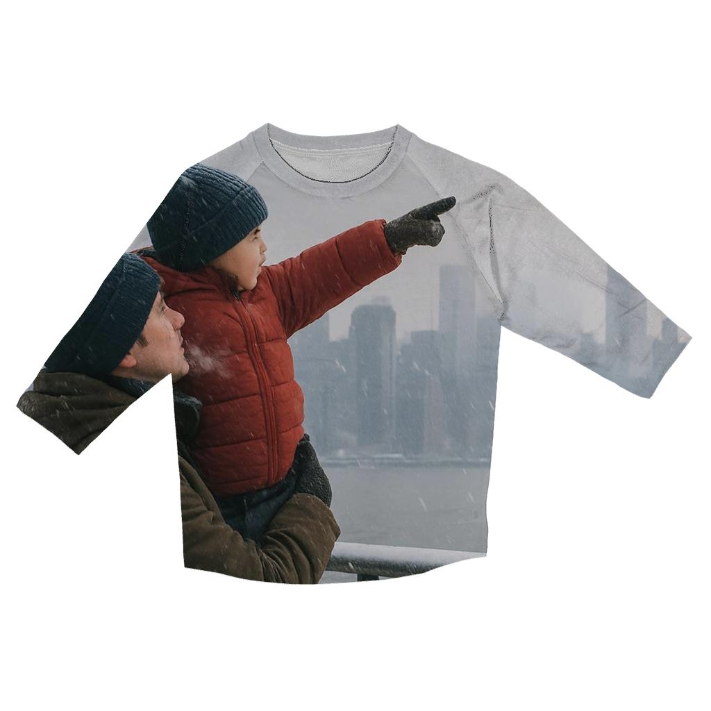 January Snowfall From Riverside Park South Over Hudson stylish quarter sleeve tops