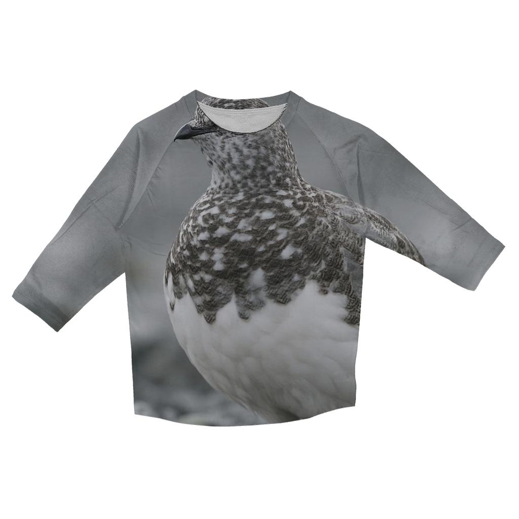 Lichen Stillness Rock Ptarmigan fashion 3/4 sleeve shirts
