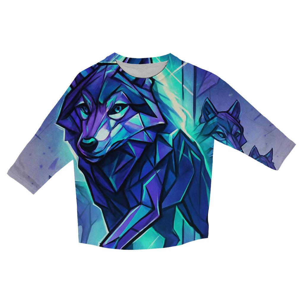 Prism Rift Wolf Pack Crossing personalized 3/4 sleeve tees