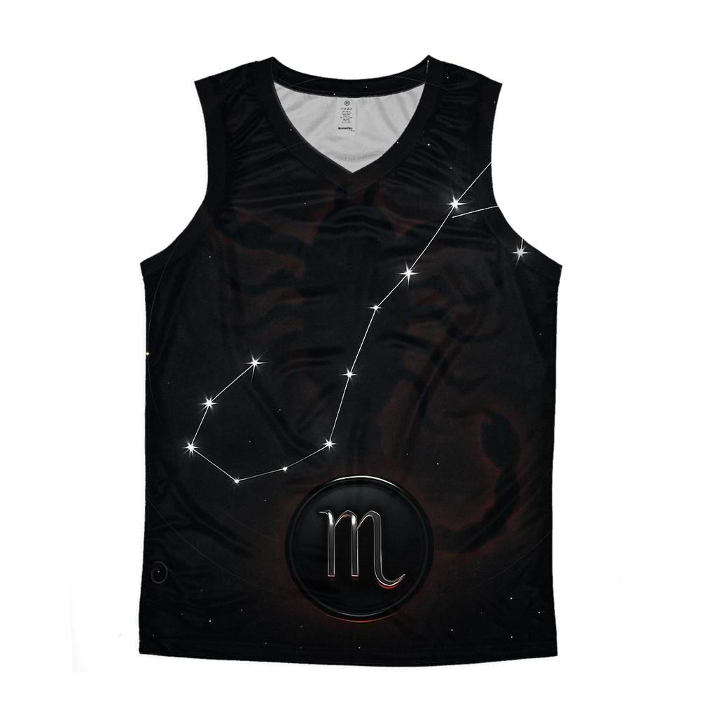 Scorpio Retrograde Shadow Constellation Emblem trendy fitted tank tops