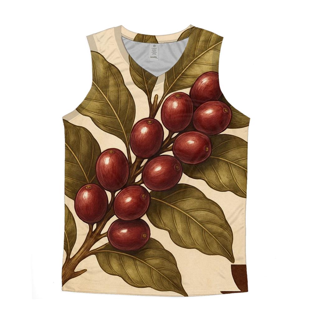 Cherry Branch Glaze sports performance tank tops