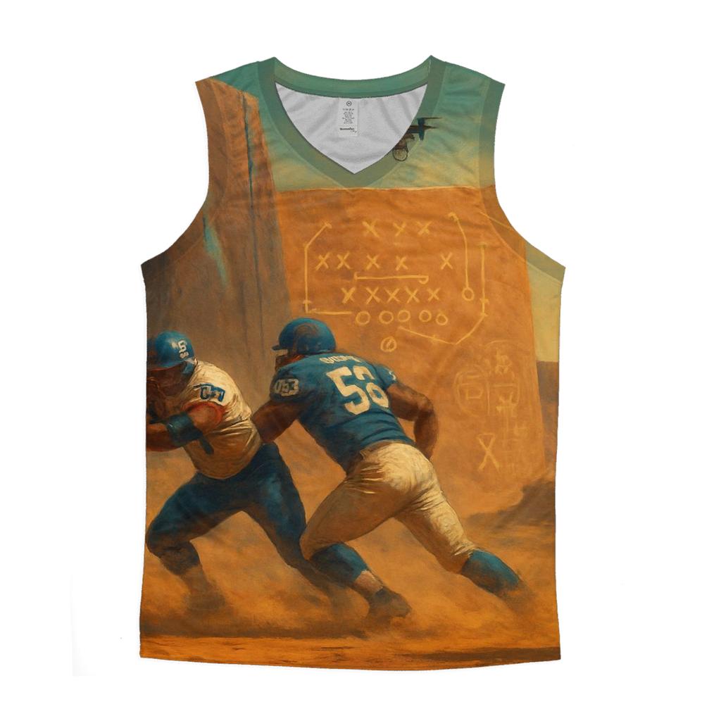Desert Monolith Showdown Braves Versus Cubs cotton sleeveless tops