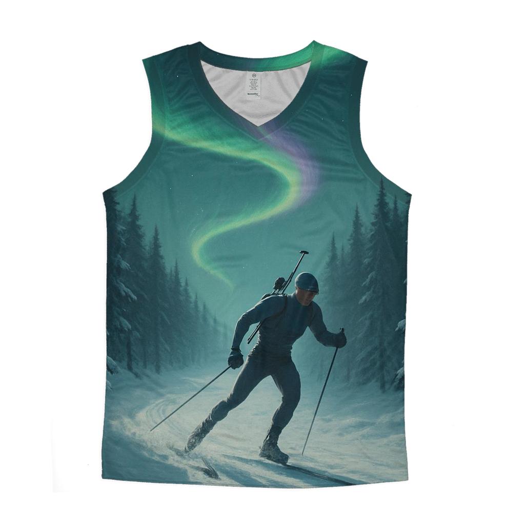 Aurora Biathlon Pursuit sports performance tank tops