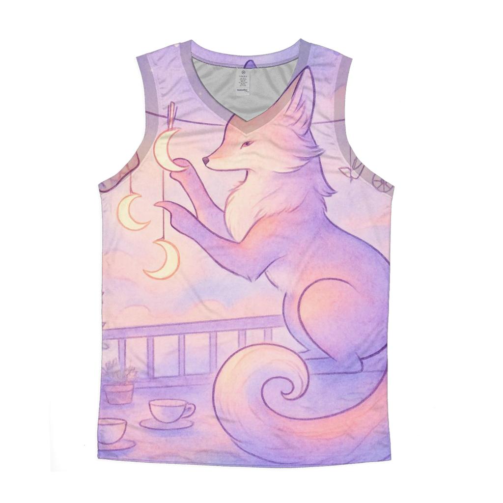 Moonlit Laundry Of Dreams sports performance tank tops