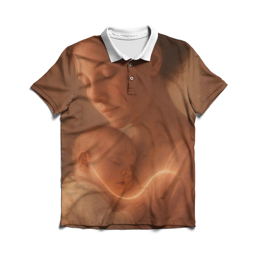 The Heartbeat Lullaby A Rhythm Learned Before Words stylish collar polo tees