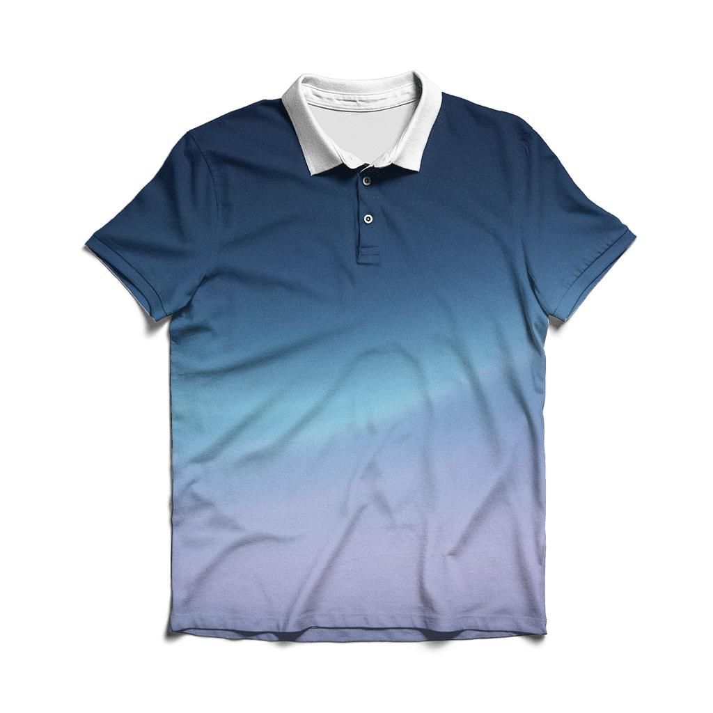 Polar Night Prism Drift embroidered polo tops