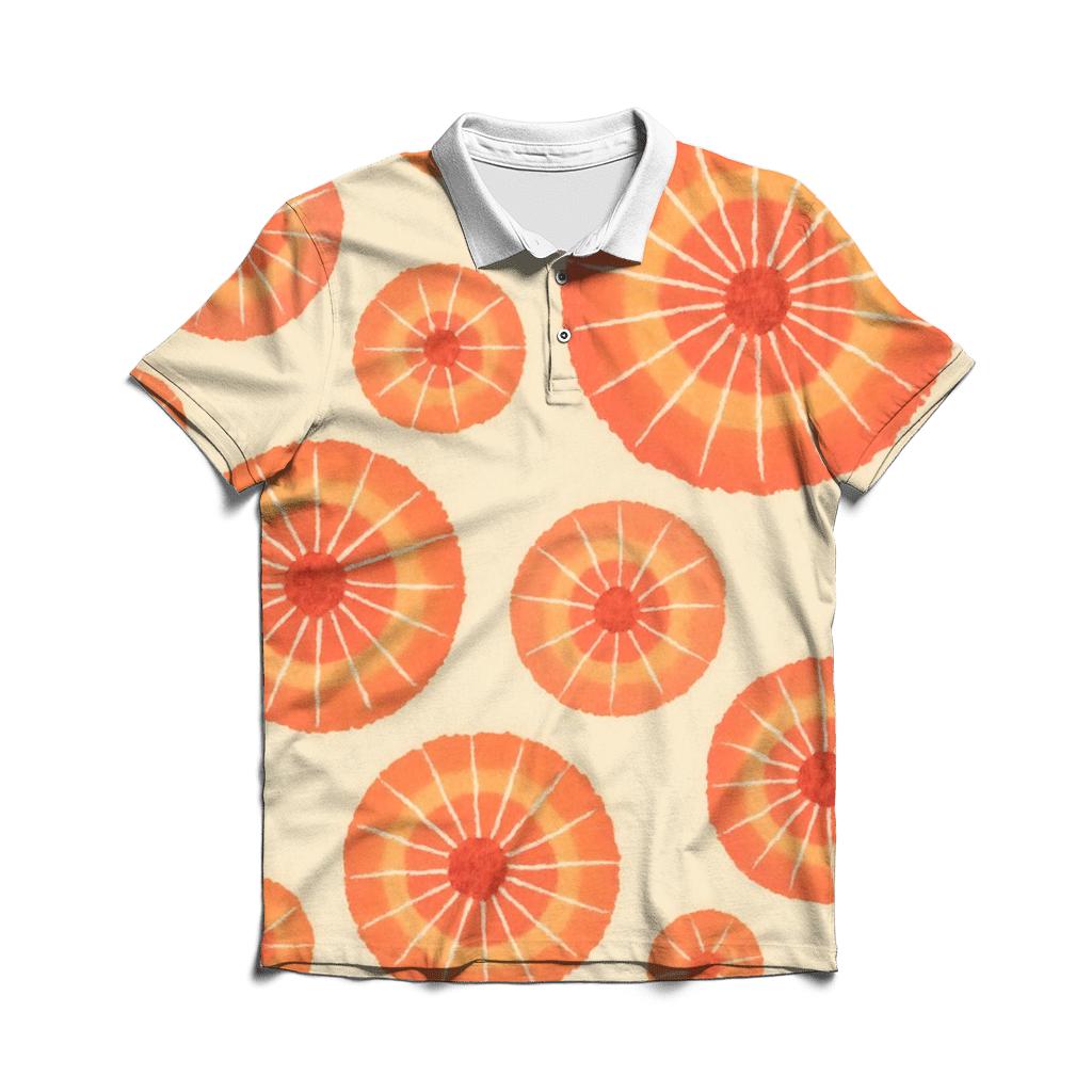 Kumo Meteor Rosette Scatter stylish collar polo tees