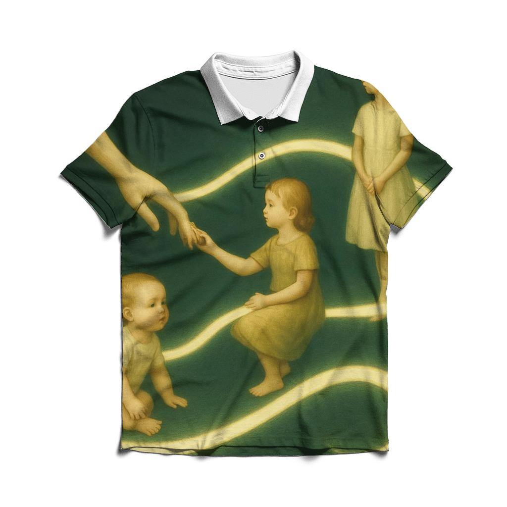 The Name She Whispered A Lifelong Thread Through Every Age personalized polo shirts
