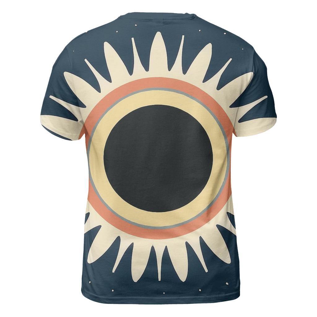 Eclipse Corona Petal Array custom all-over print shirts