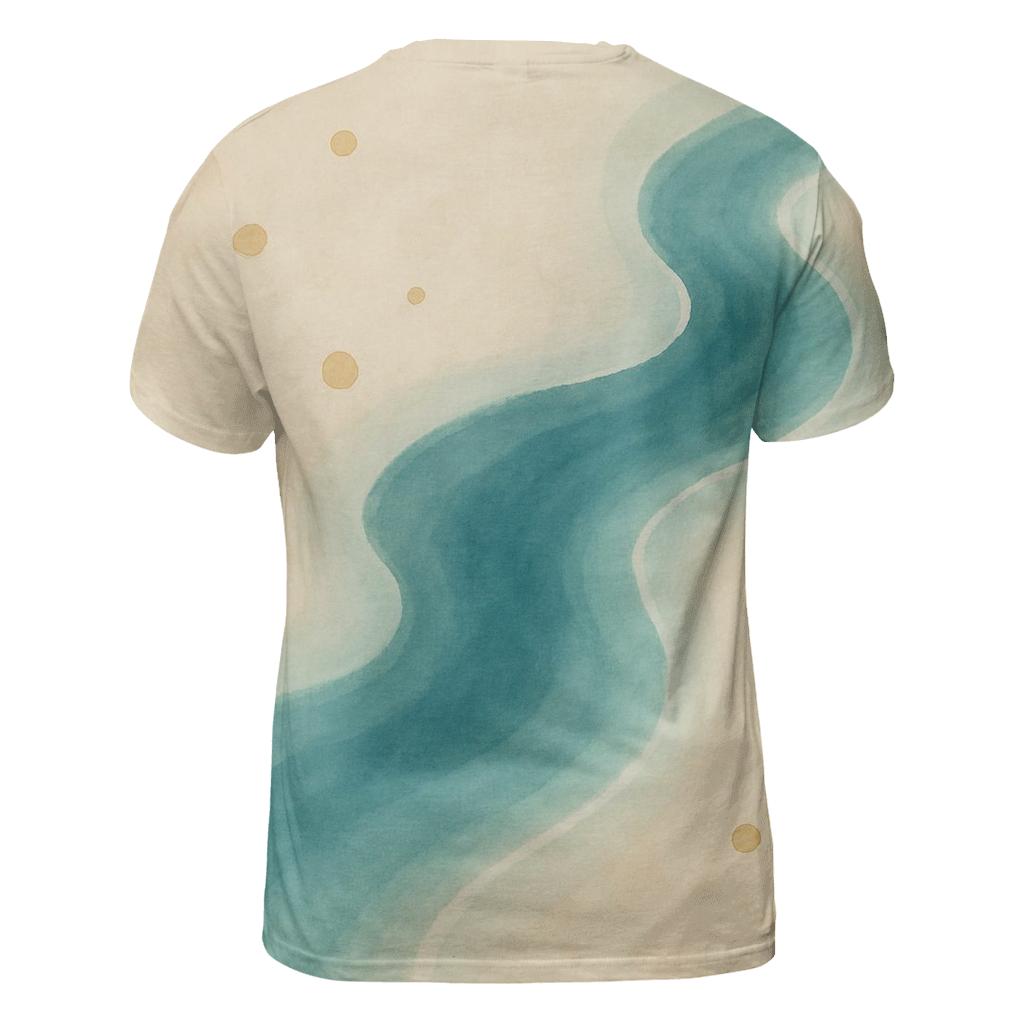 River Of Stillness trendy printed shirt styles