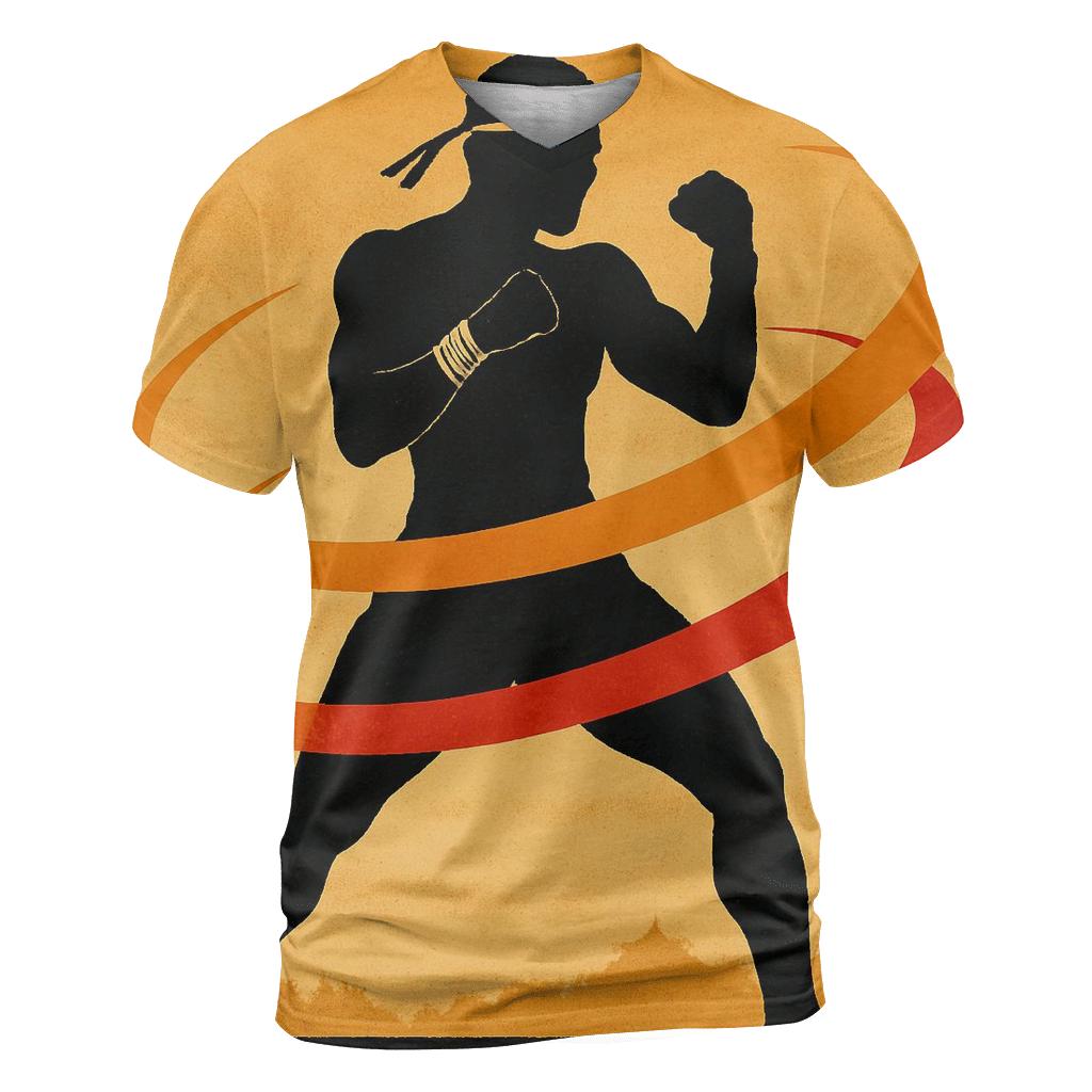 Desert Muay Thai Orbit custom all-over print shirts