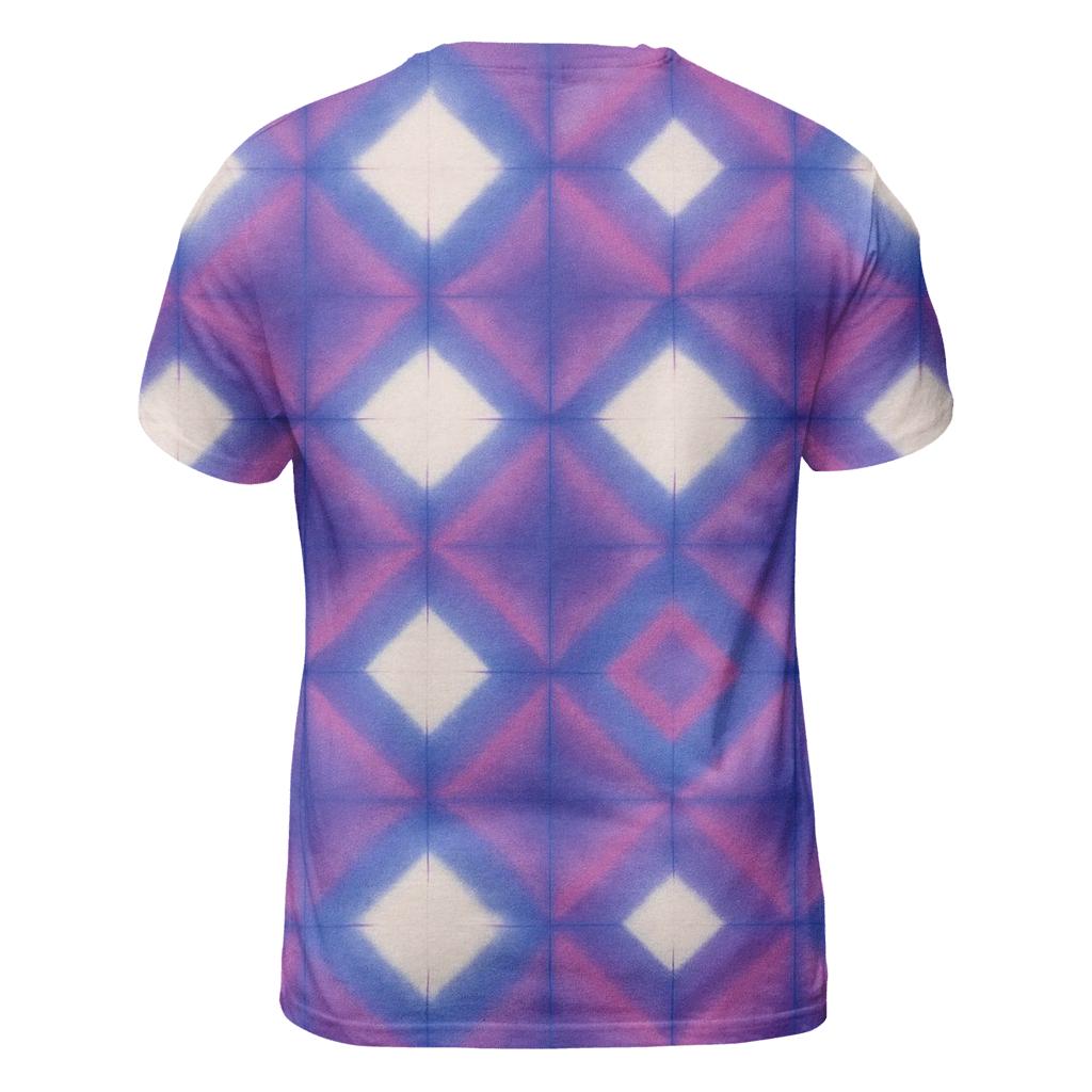 Itajime Nebula Clamp Grid creative print fashion shirts