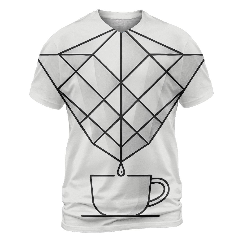 Filter Fold Geometry designer pattern shirts