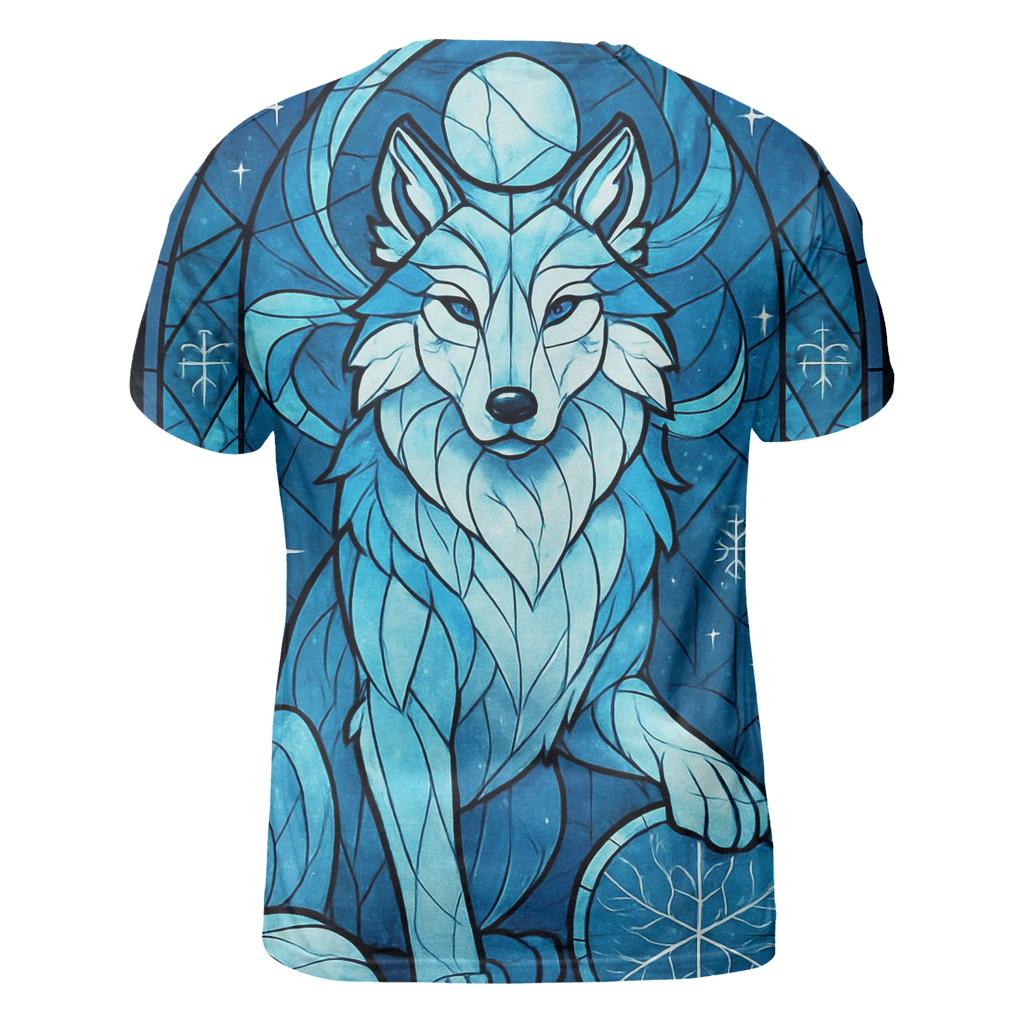 Cathedral Of The Frost Guardian Wolf trendy printed shirt styles