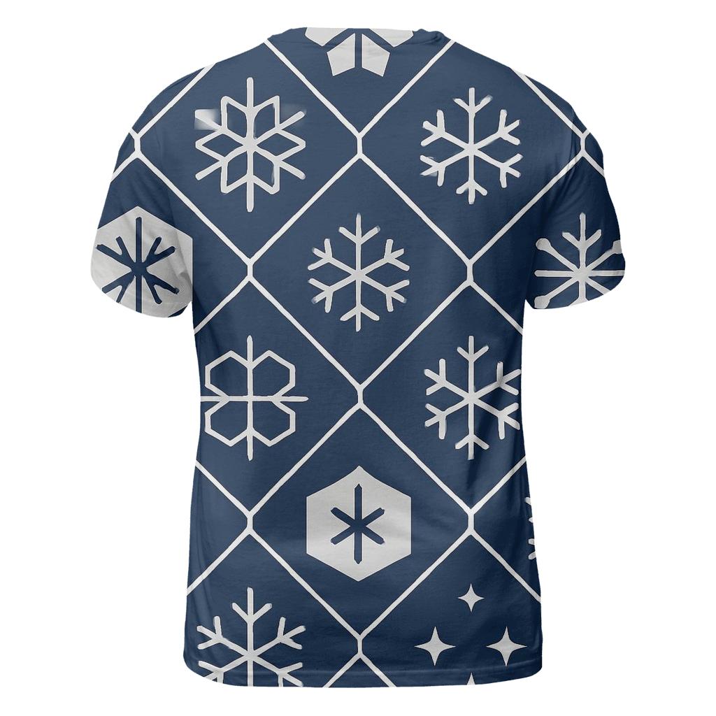 Snowflake Constellation Quilt unique graphic print tees