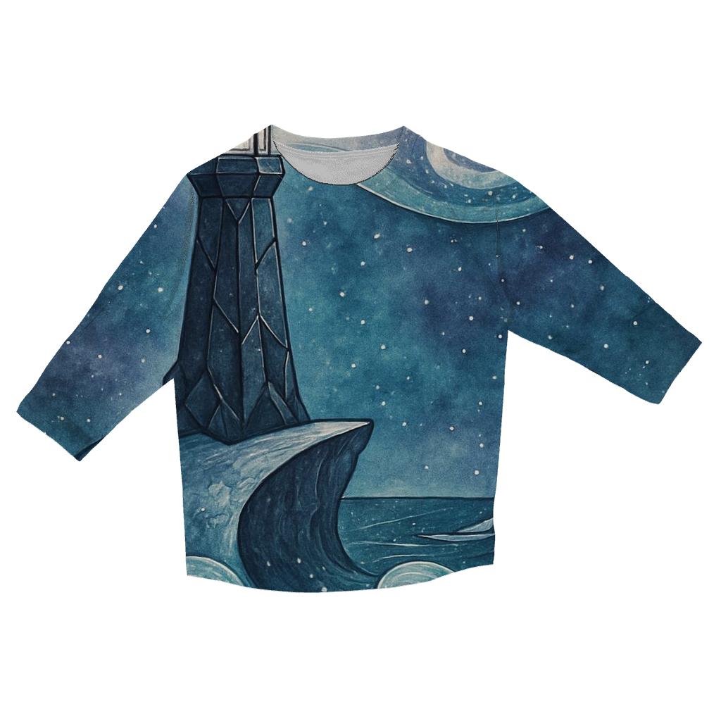 Lighthouse Of The Nebula Tide personalized 3/4 sleeve tees
