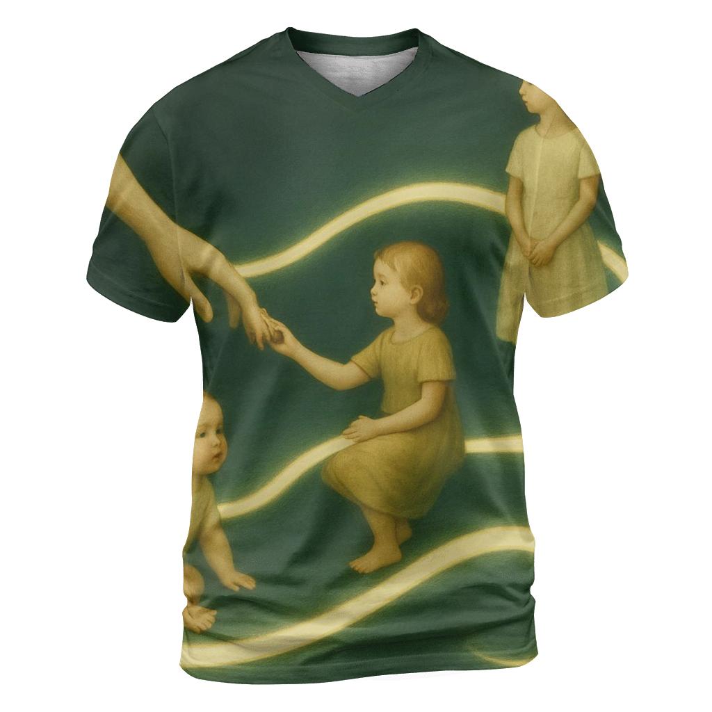 The Name She Whispered A Lifelong Thread Through Every Age creative print fashion shirts