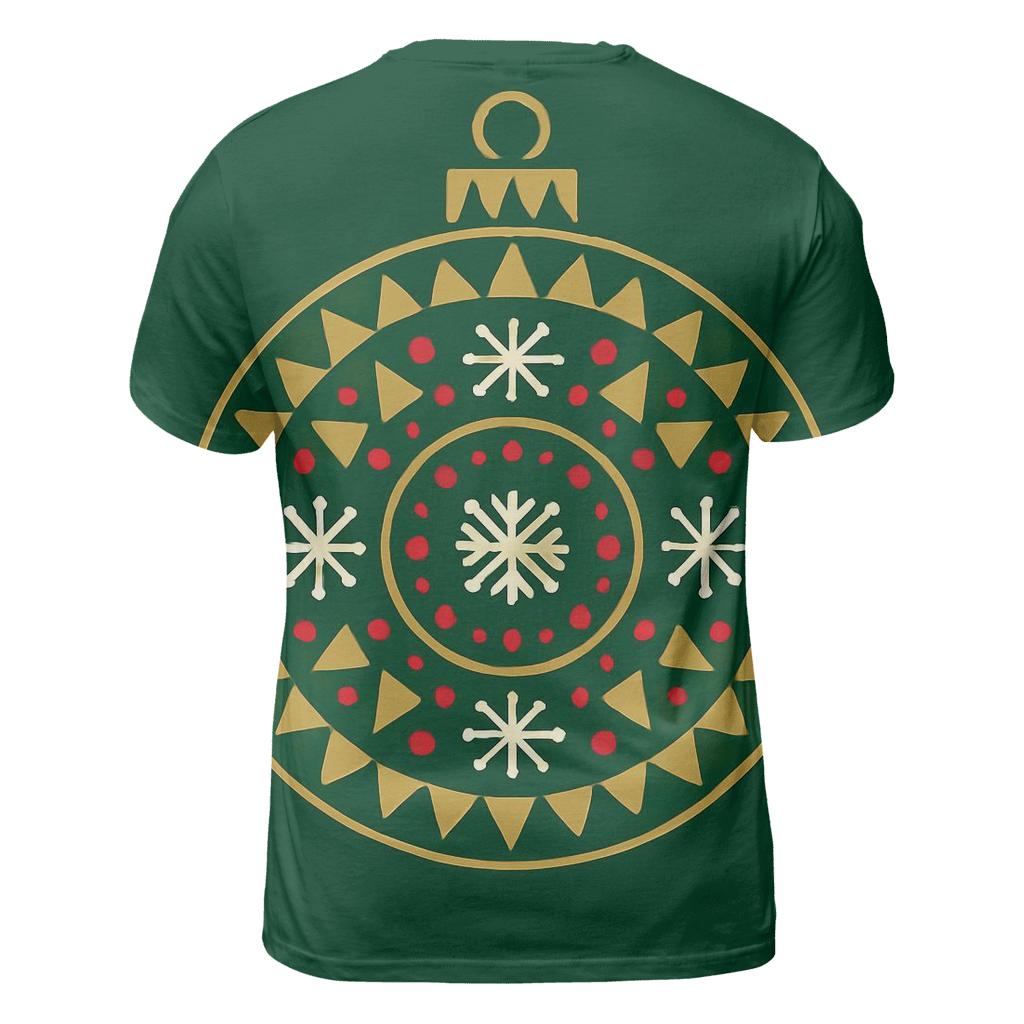 Ornament Mandala Of Polar Stars statement graphic shirts