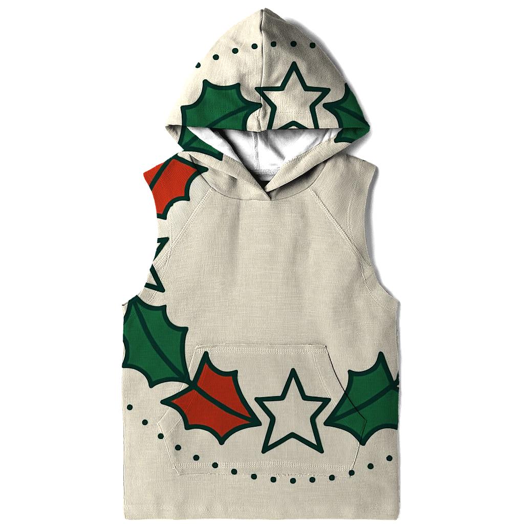 Celestial Holly Star Wreath custom hoodies