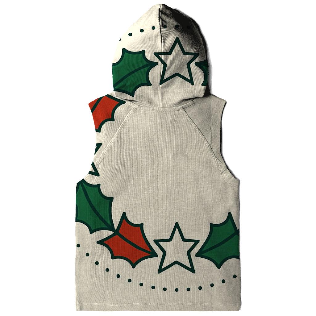 Celestial Holly Star Wreath custom hoodies