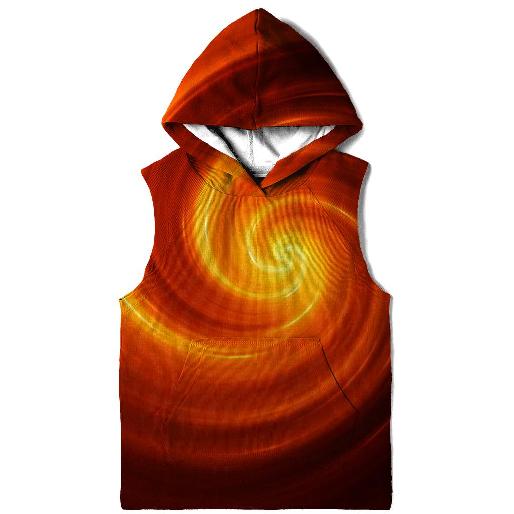 Molten Amber Vortex Gradient designer hoodies