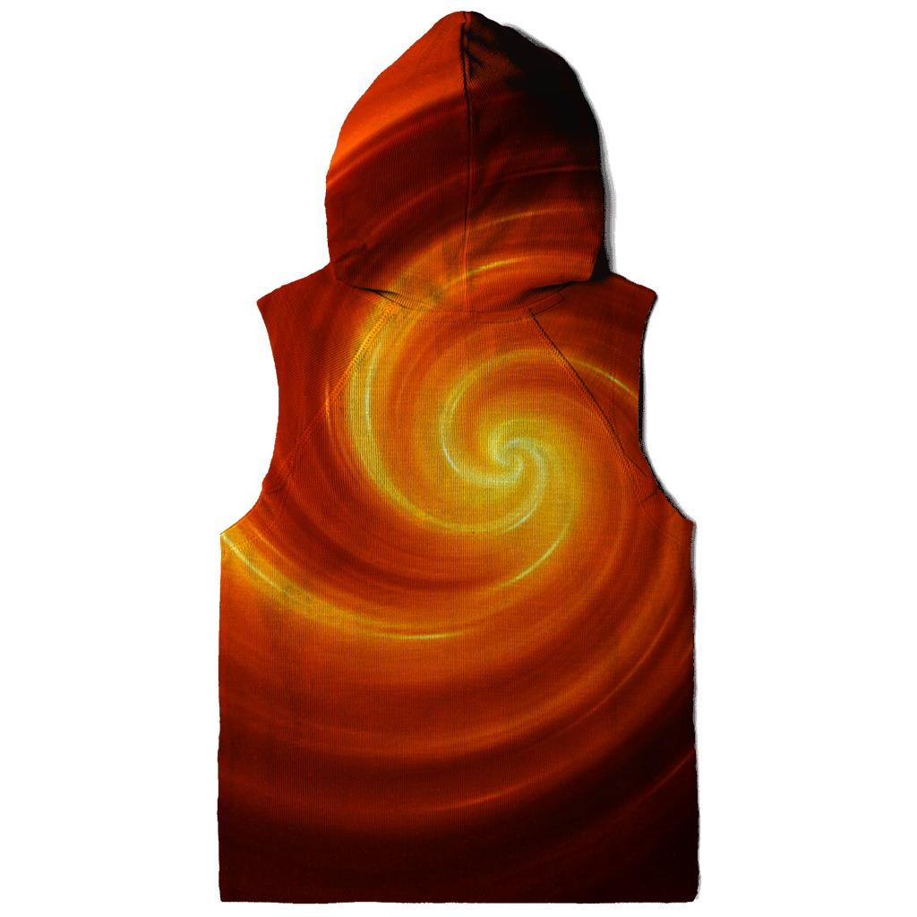 Molten Amber Vortex Gradient designer hoodies