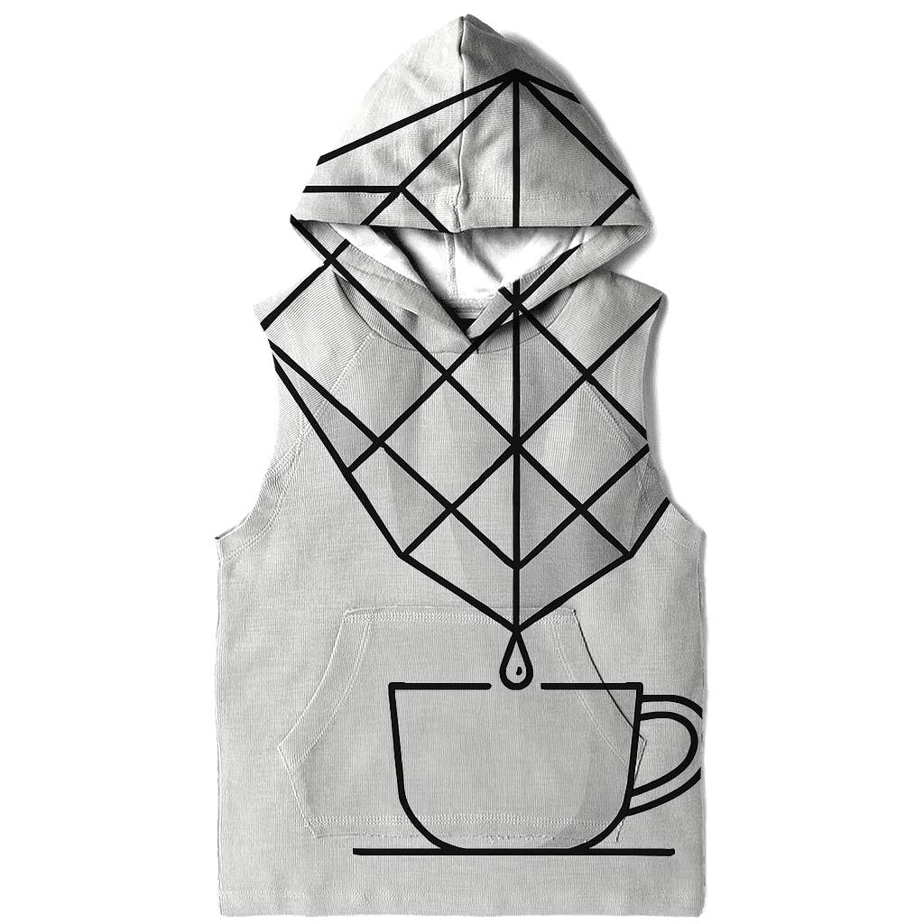 Filter Fold Geometry custom hoodies
