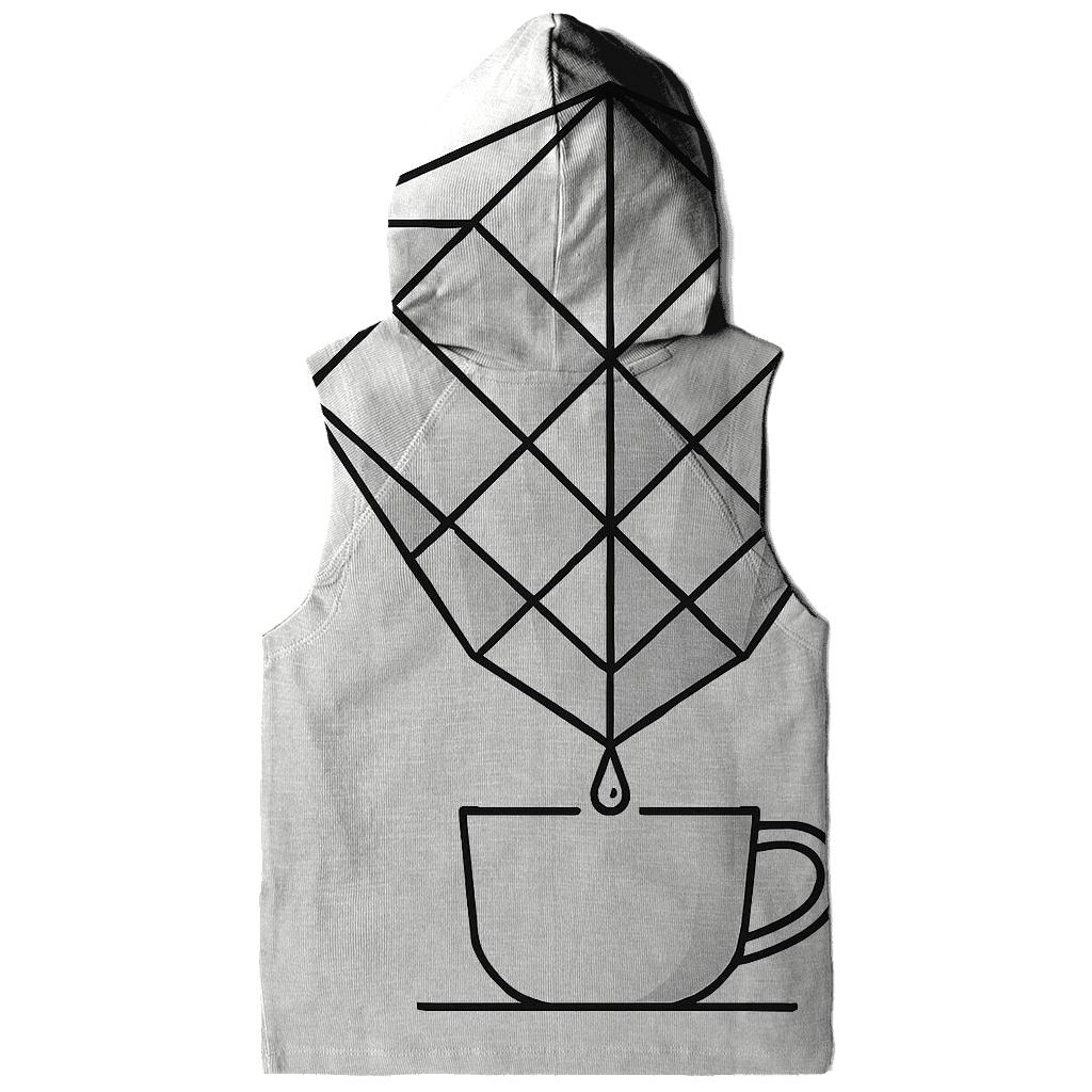Filter Fold Geometry custom hoodies
