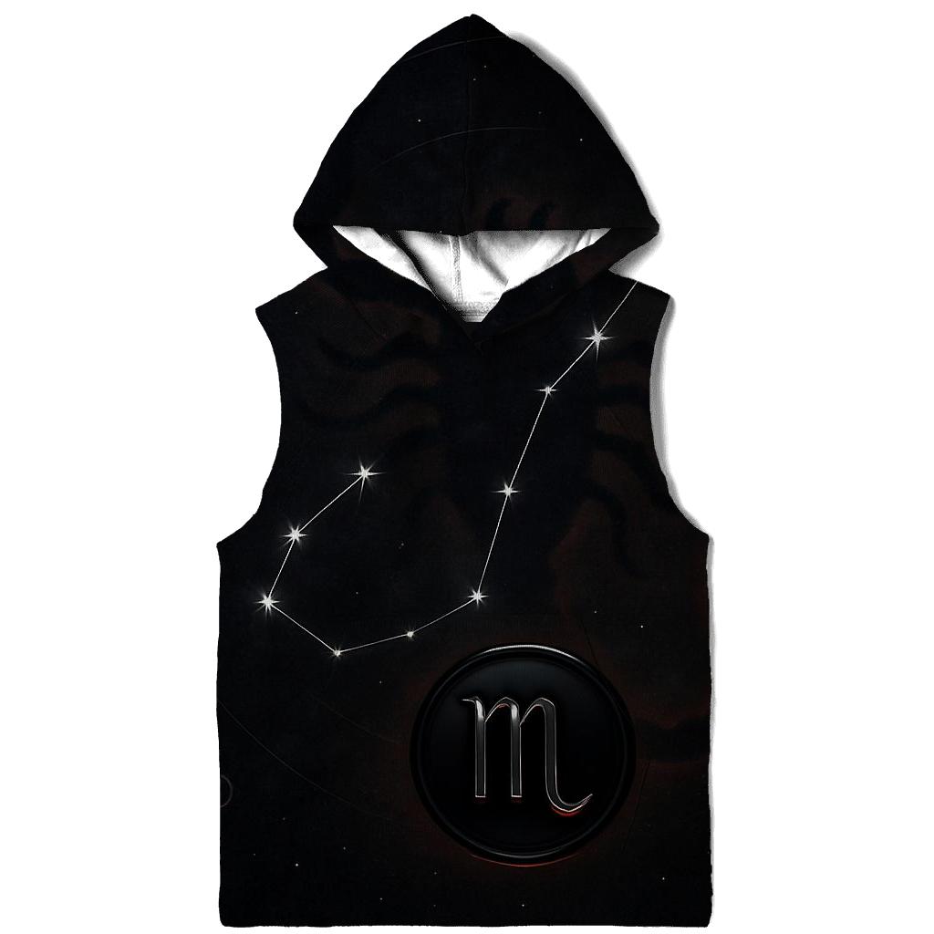 Scorpio Retrograde Shadow Constellation Emblem hoodies fashion