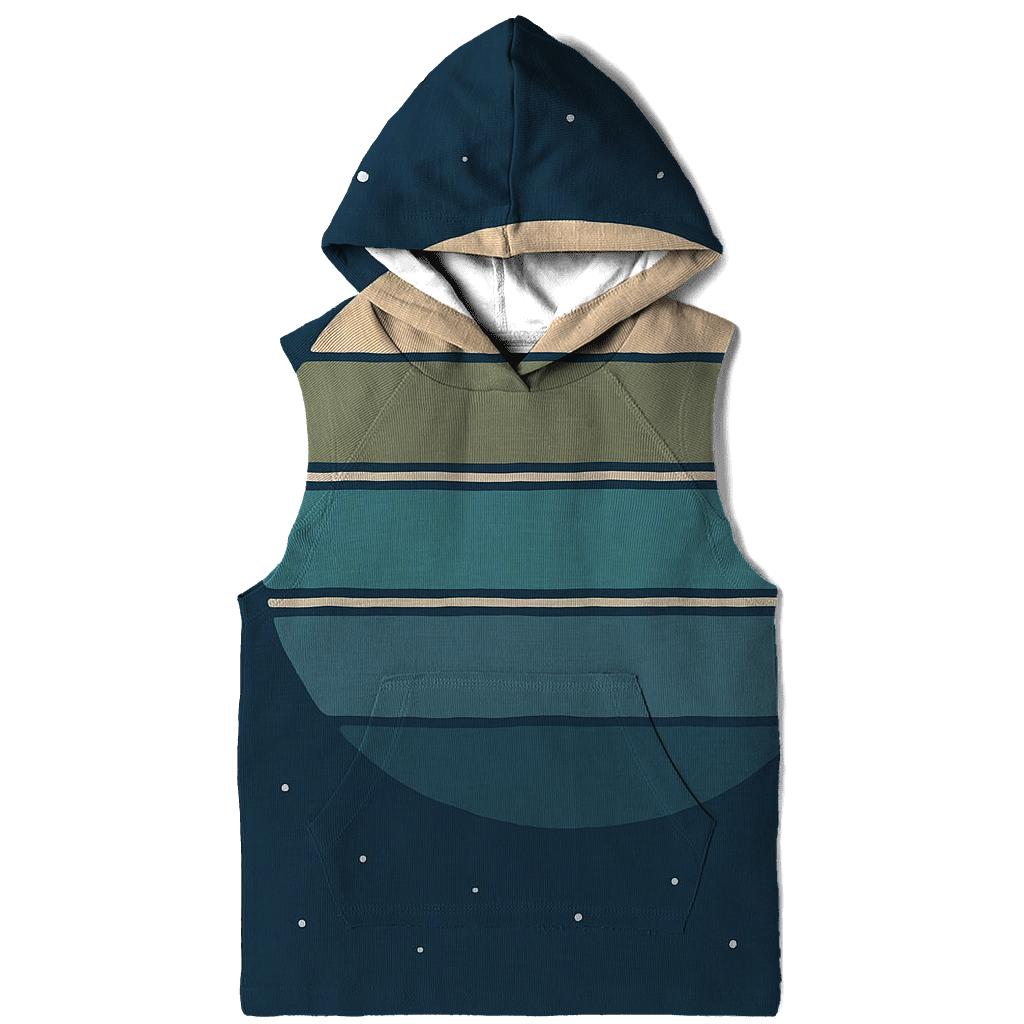 Ring Plane Horizon Bands graphic hoodies