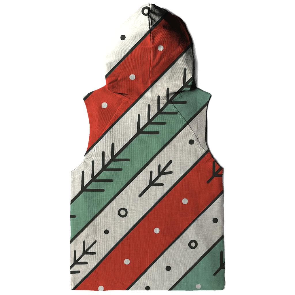 Candy Cane Aurora Stripes hoodie designs