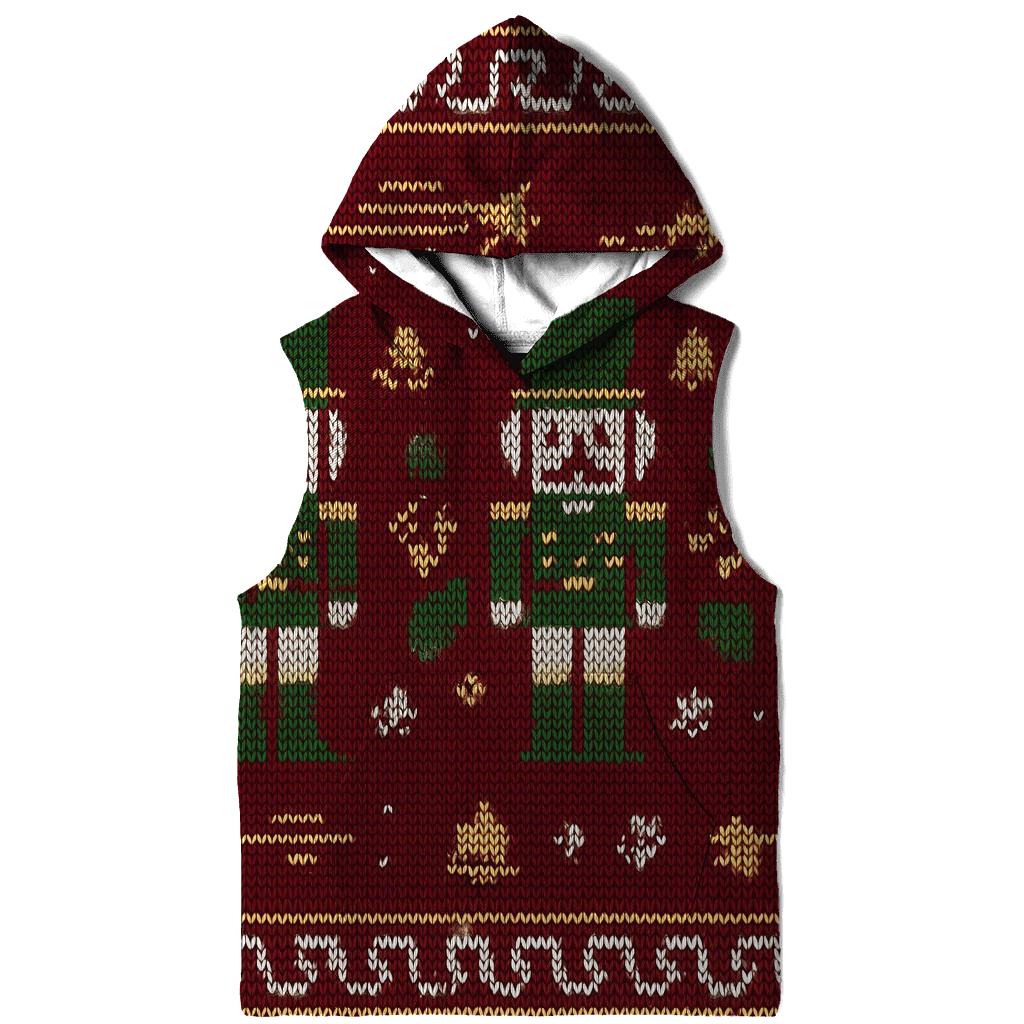 Comet Tail Nutcracker March Pattern zip-up hoodies