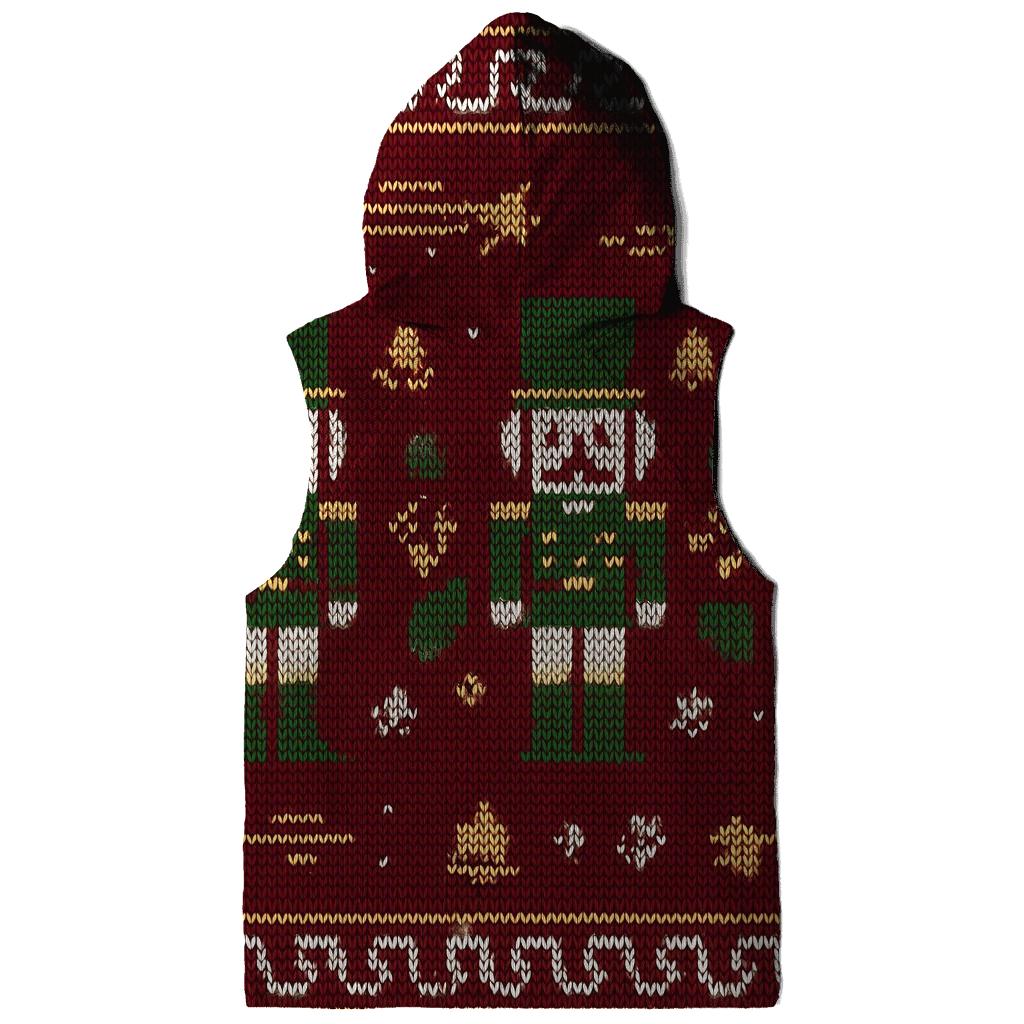 Comet Tail Nutcracker March Pattern zip-up hoodies
