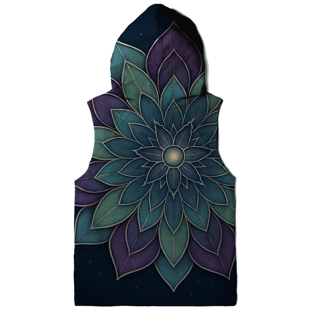 Night Garden Mandala Bloom premium hoodies