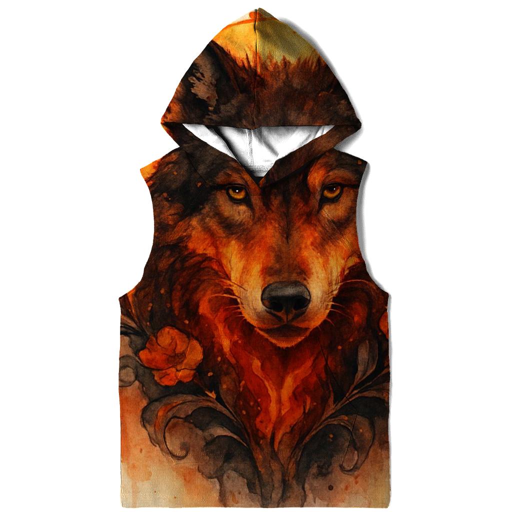 Ember Bloom Alpha Wolf lightweight hoodies