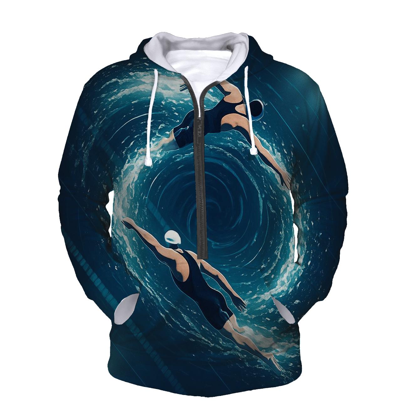 Midnight Water Polo Vortex heavyweight hoodies