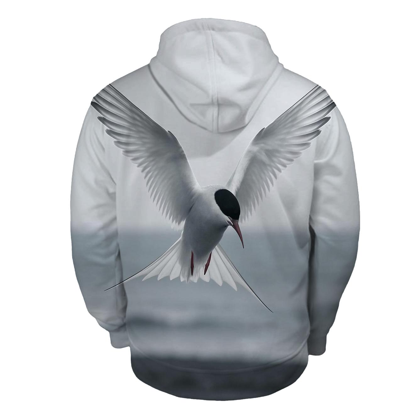 Brine Wind Hover Arctic Tern custom hoodies