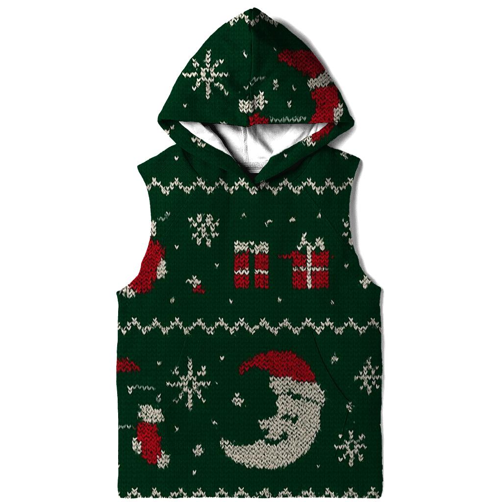 Moon Phase Stocking Garland Pattern custom hoodies