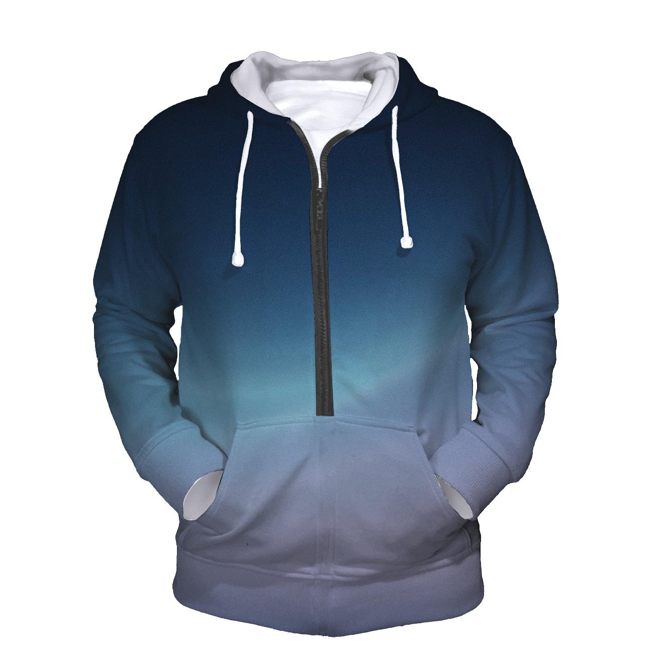 Polar Night Prism Drift graphic hoodies